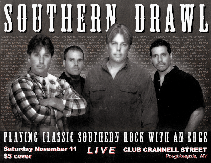 Southern Drawl Band Performance Poster